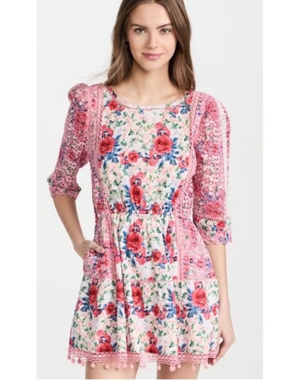 LoveShackFancy Novelie Dress